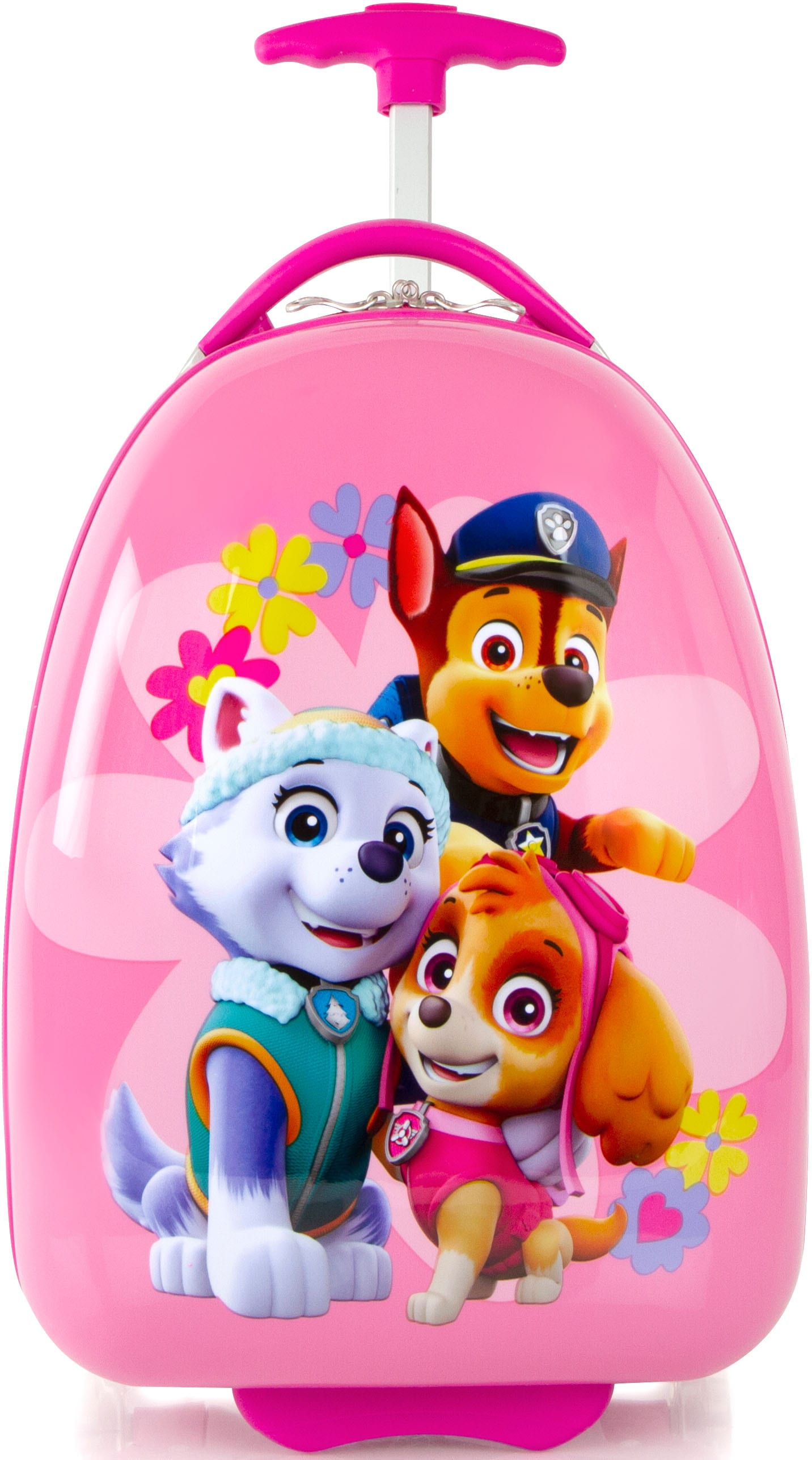 Heys Kinderkoffer »Paw Patrol, Rosa« 19 l 2 Rollen Heys x Joachim Llambi Kindertrolley Handgepäck-Koffer