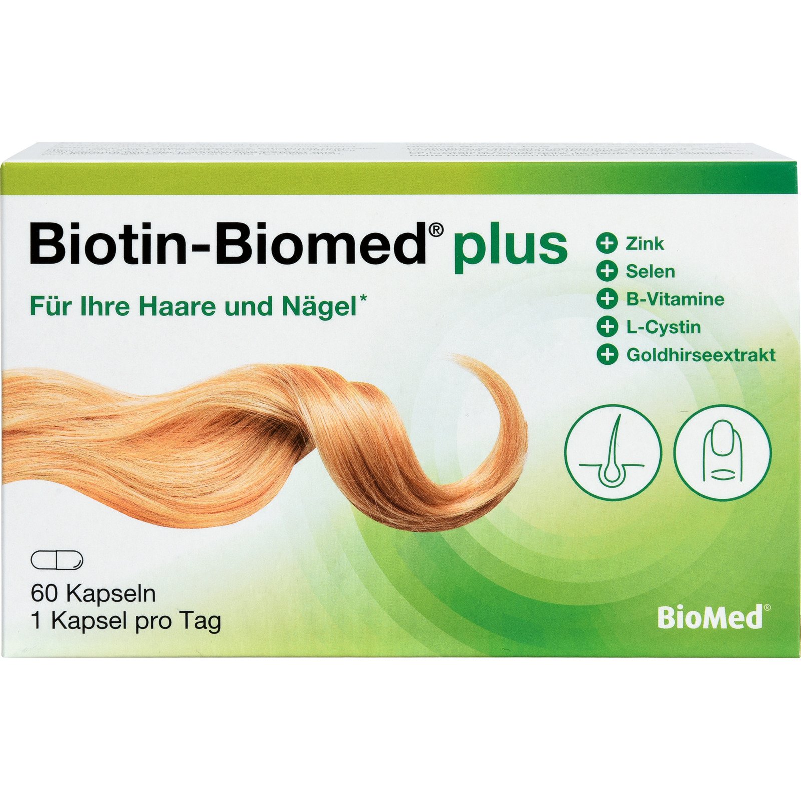 Biotin Biomed plus, 60 Kapseln