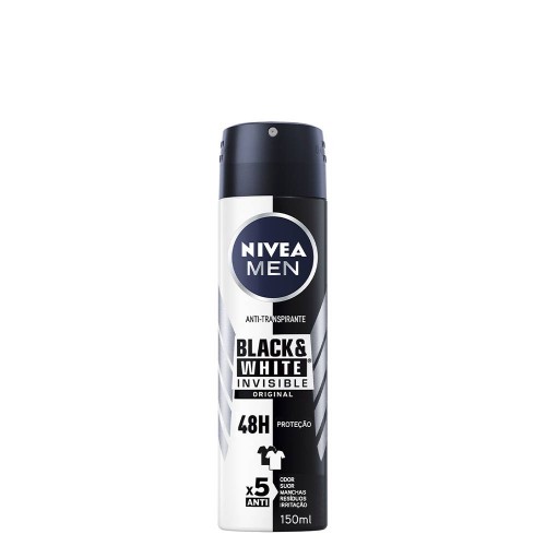 Nivea Men Black & White Invisible Original Spray 150ml