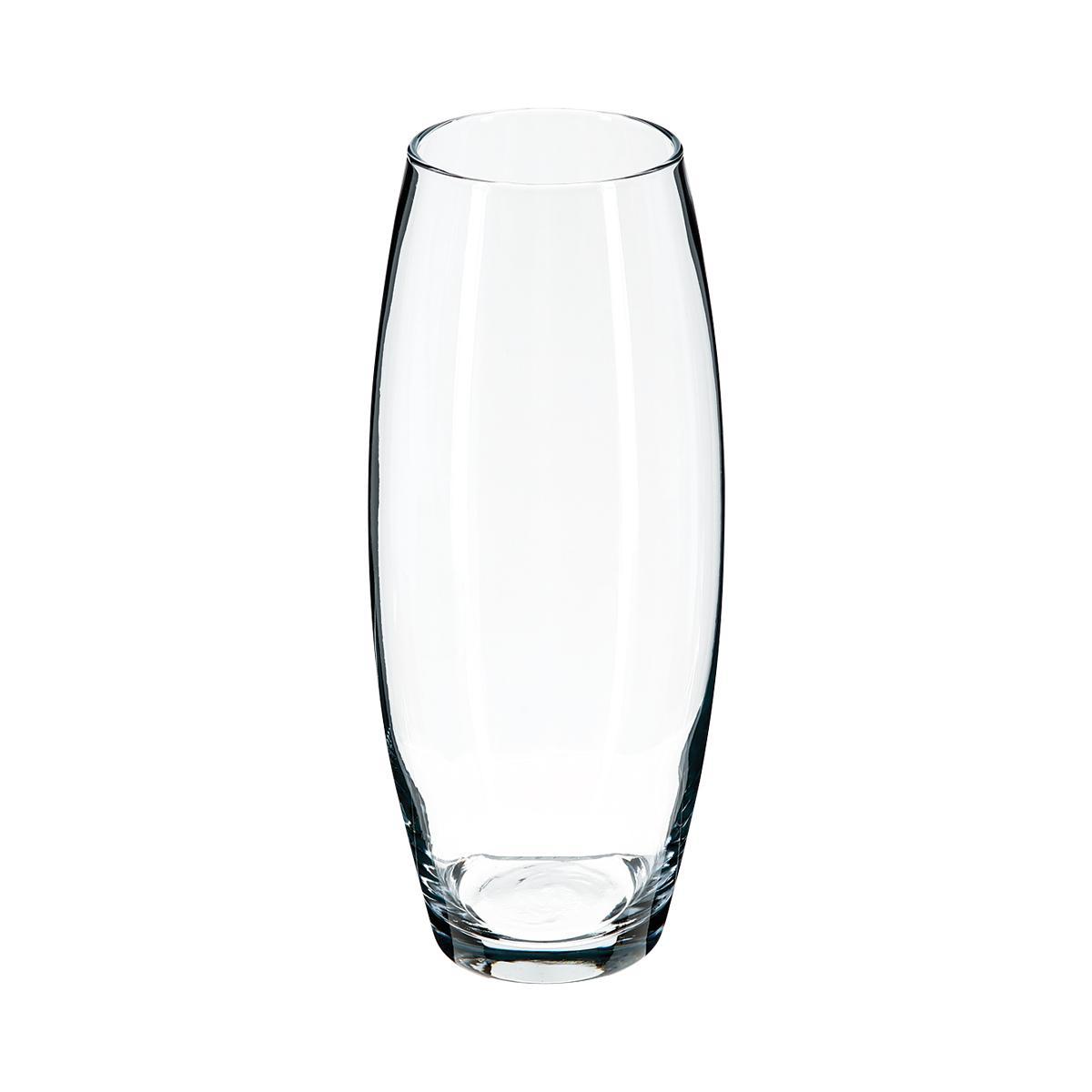 VASE FLORA BOMBE TRANSPARENT H.26CM