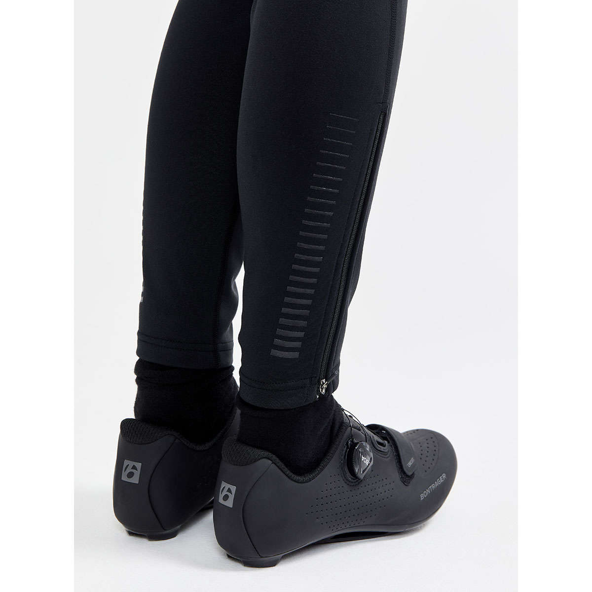Craft Core Bike SubZ Wind Fietsbroek Lang Met Zeem en Zonder Bretels Zwart D
