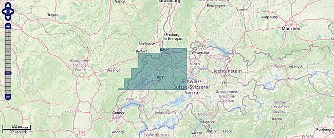 TWONAV - CARTOGRAPHIE TWONAV SUISSE TOPO ZONE 1/25000 eme