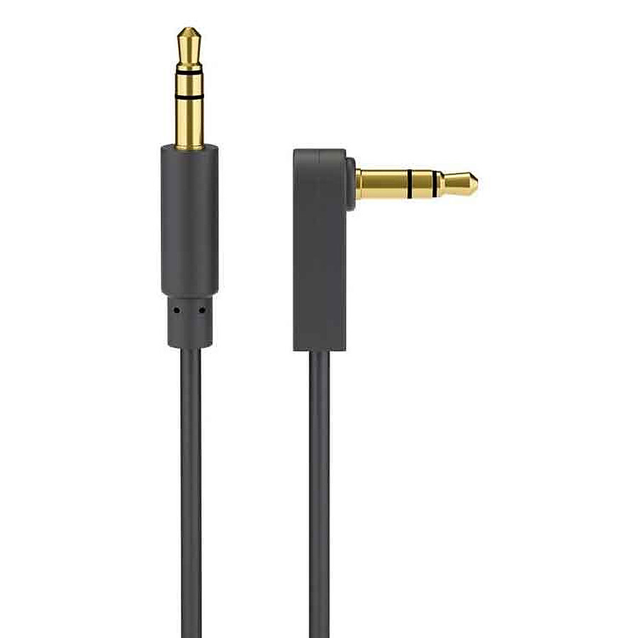 Goobay Cordon Audio Stéréo Jack 3.5 mm Coudé M/M - 1 m