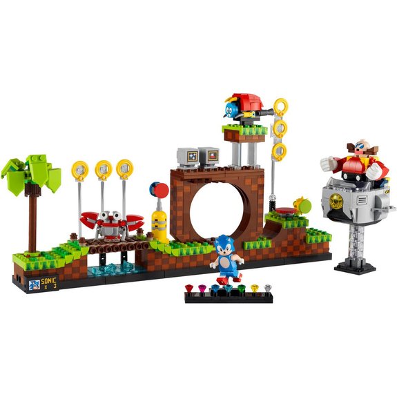 Sonic The Hedgehog - Green Hill Zone - Lego Ideas 21331