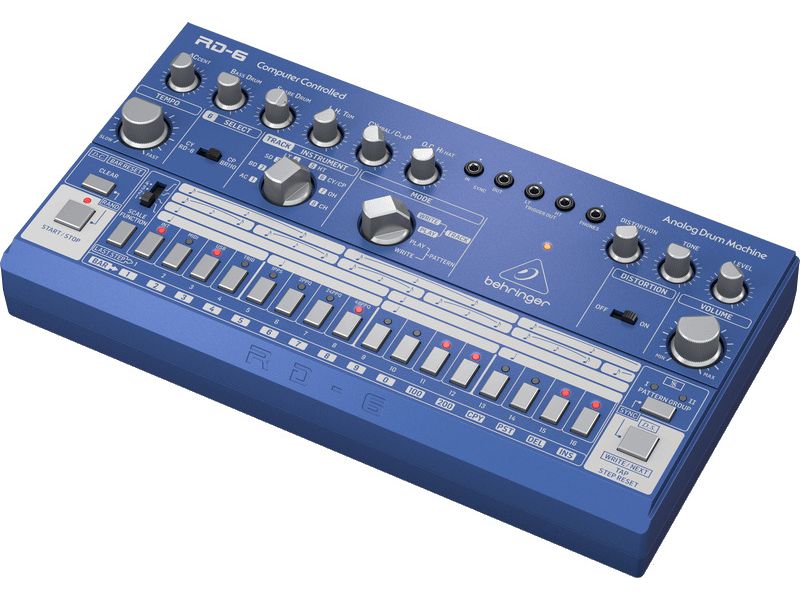 Behringer Drum Machine RD-6-BU Klassische analoge Drum Machine
