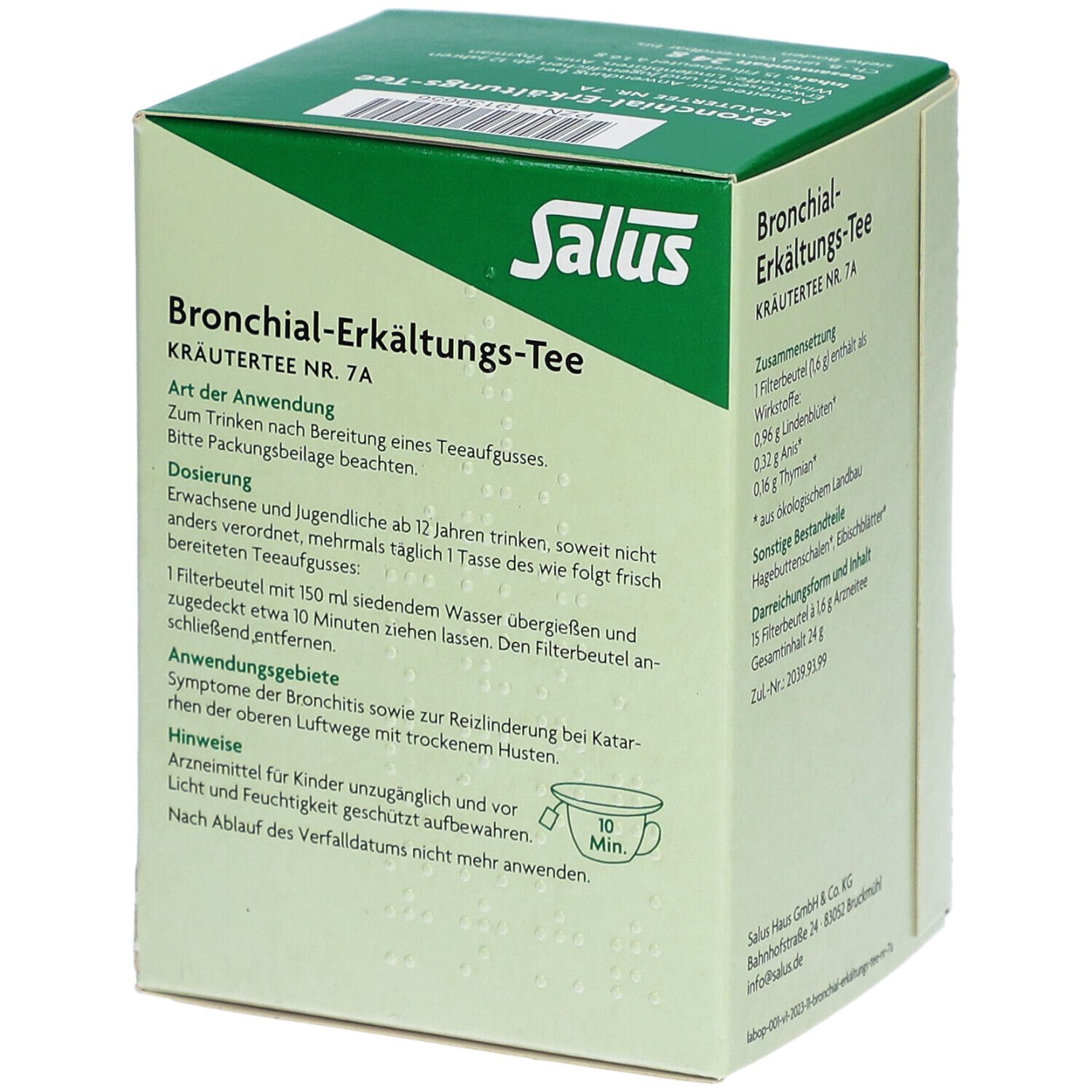 Salus Bronchial-Erkältungs-Tee