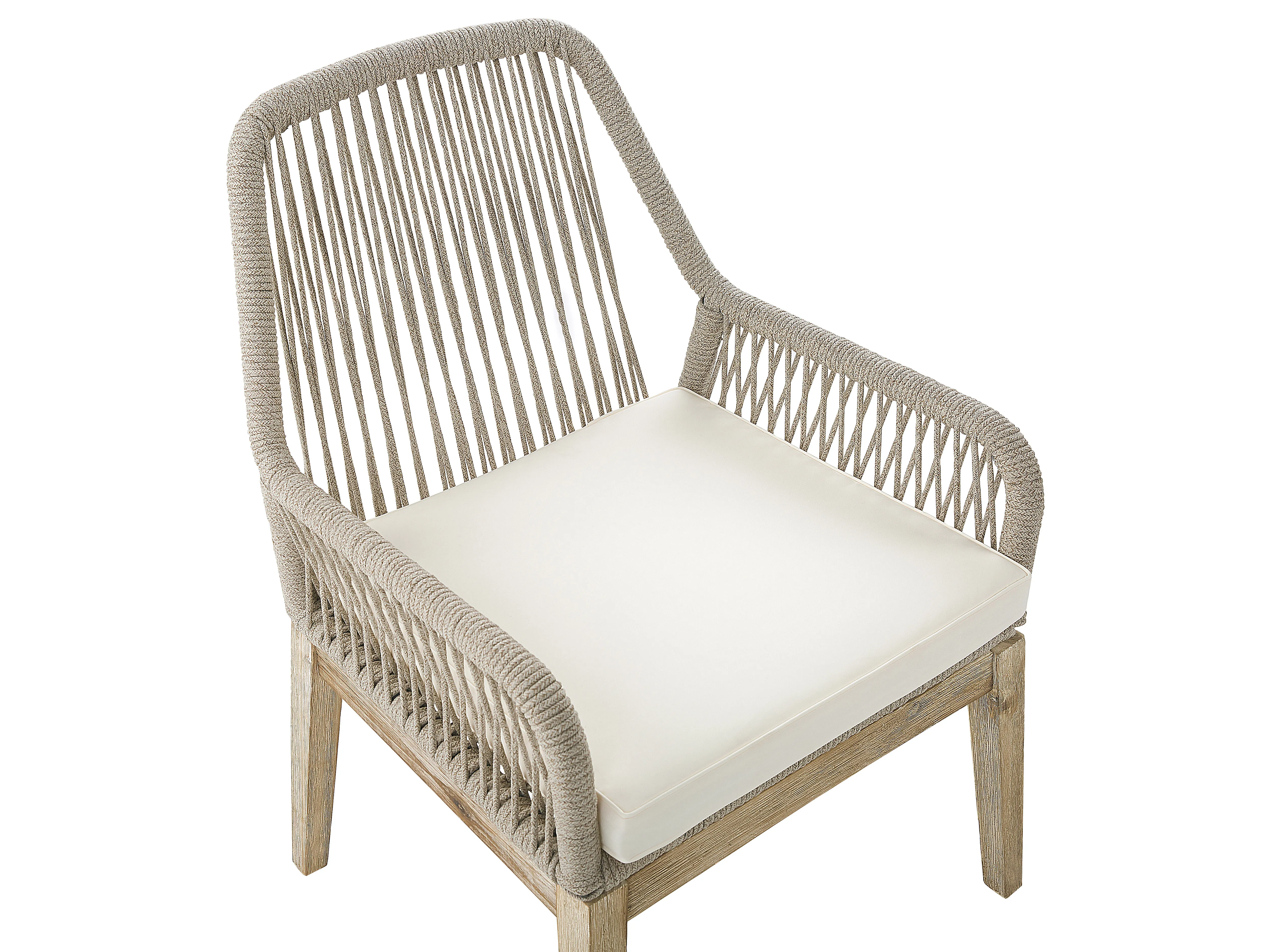 Tuinset 6-zits OLBIA met kussens Beton Beige