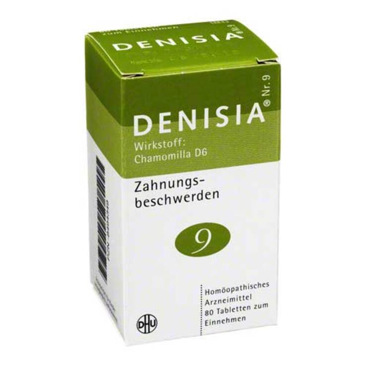 DHU Denisia 9 Zahnungsbeschwerden Tabletten, 80 St