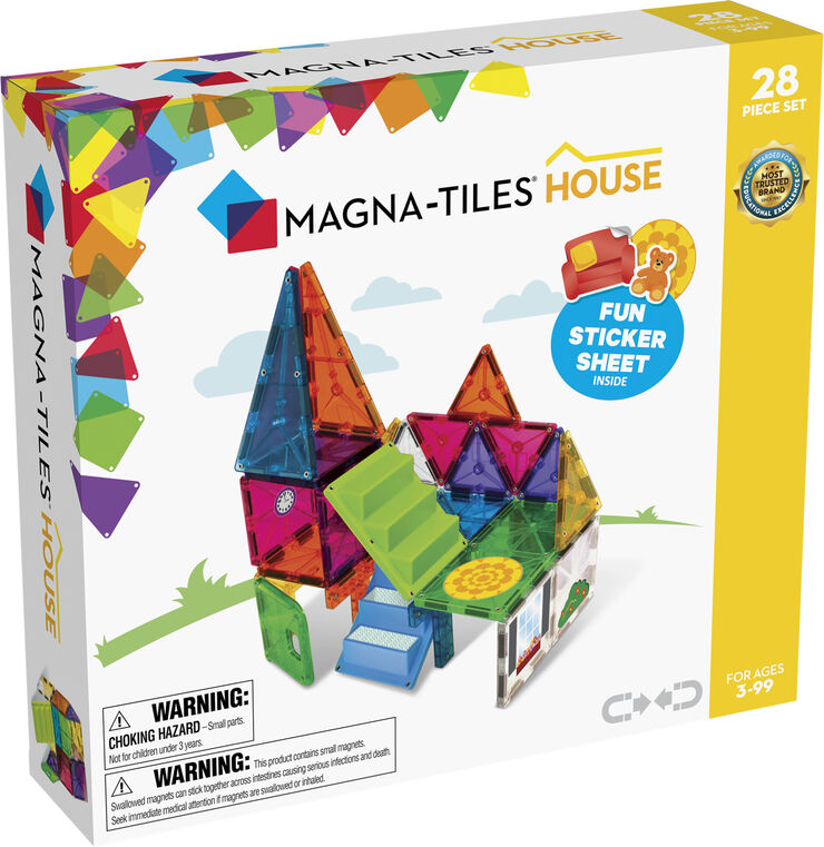 Magna-Tiles Magna-Tiles House 28pcs