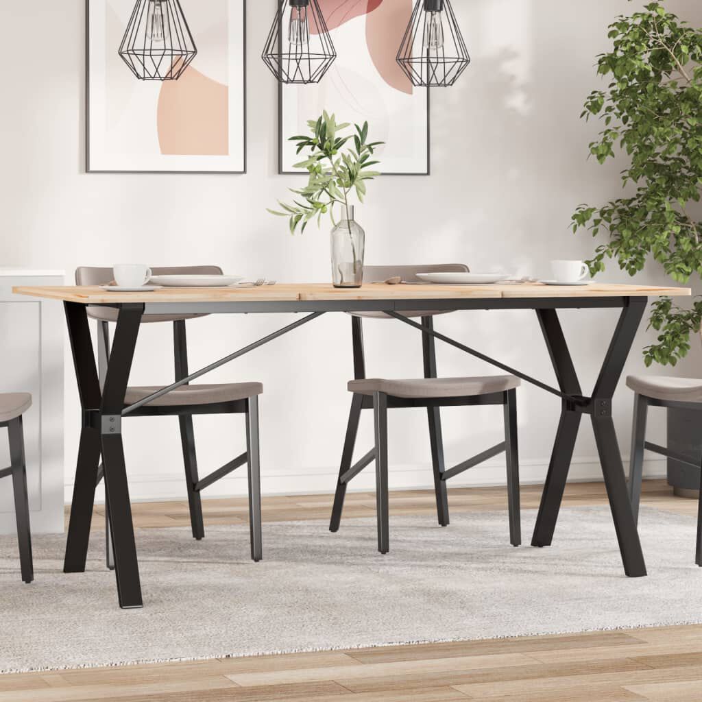 vidaXL Y-vormige tafelpoten 140x60x73 cm staal