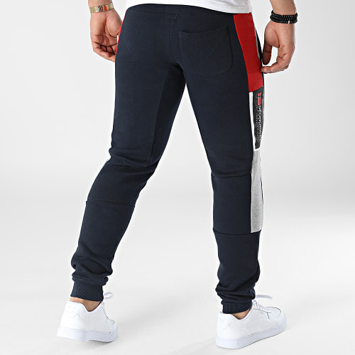 Pantalon Jogging Tricolore Molem Bleu Marine