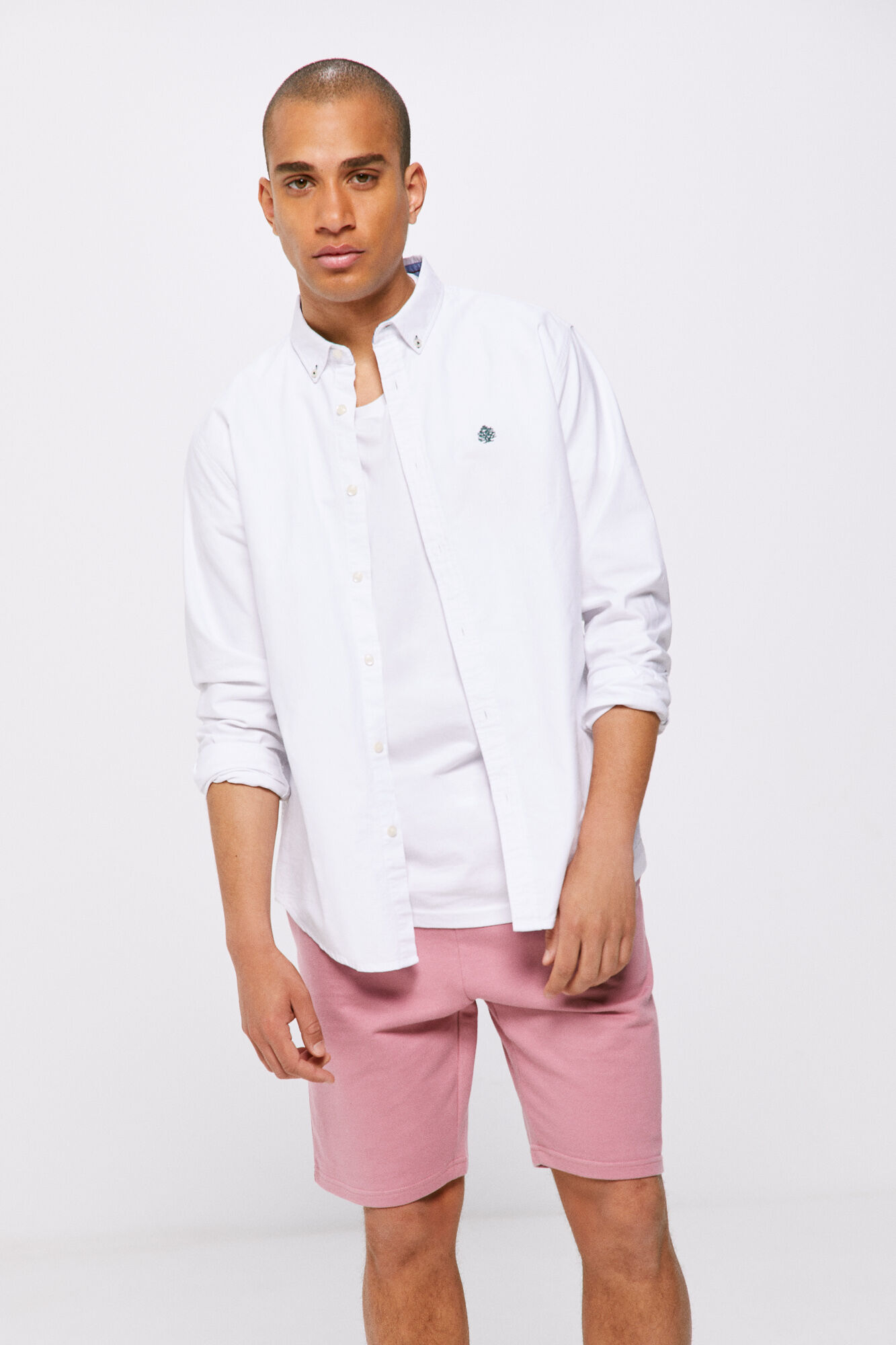 Conjunto esportivo Bermuda - lilás