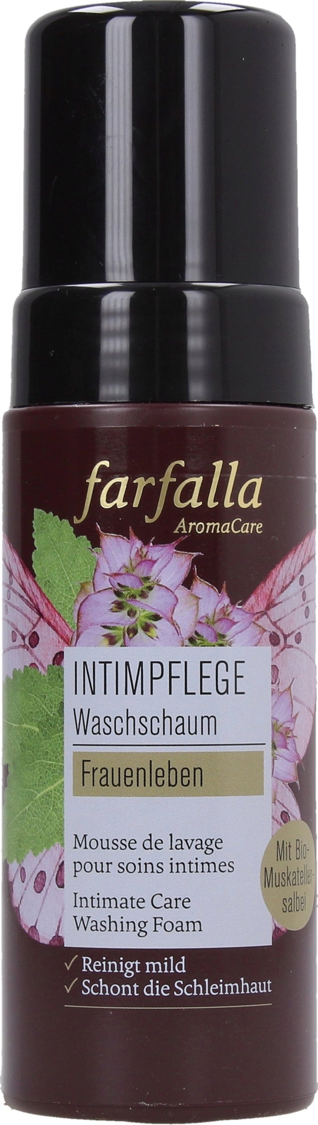 farfalla  Frauenleben Intimpflege Waschschaum, 150 ml