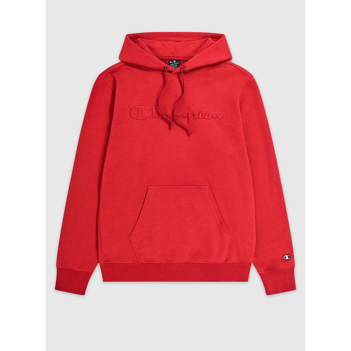 CHAMPION<br>Moletom com capuz e logotipo centralizado