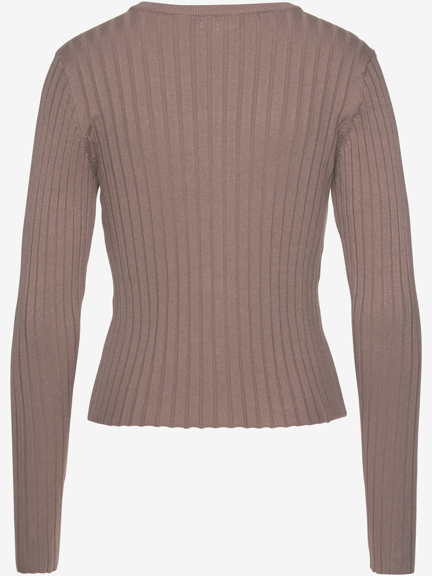 Veste en tricot encolure en v dégagée