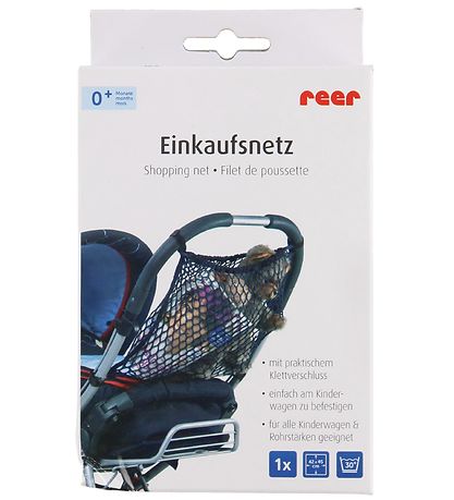 Reer Indk?bsnet til Barnevogn - Sort