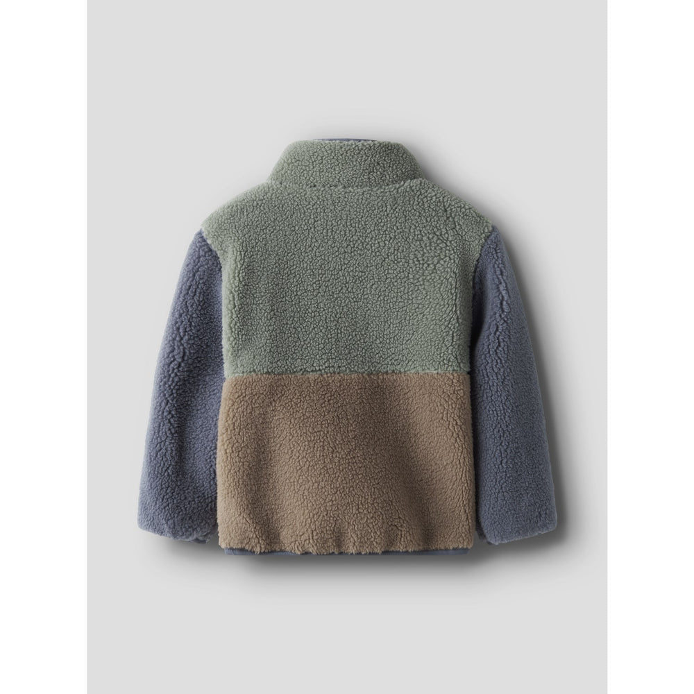 Køb Name It Chinois Green Nmmmimba Sherpa Jakke