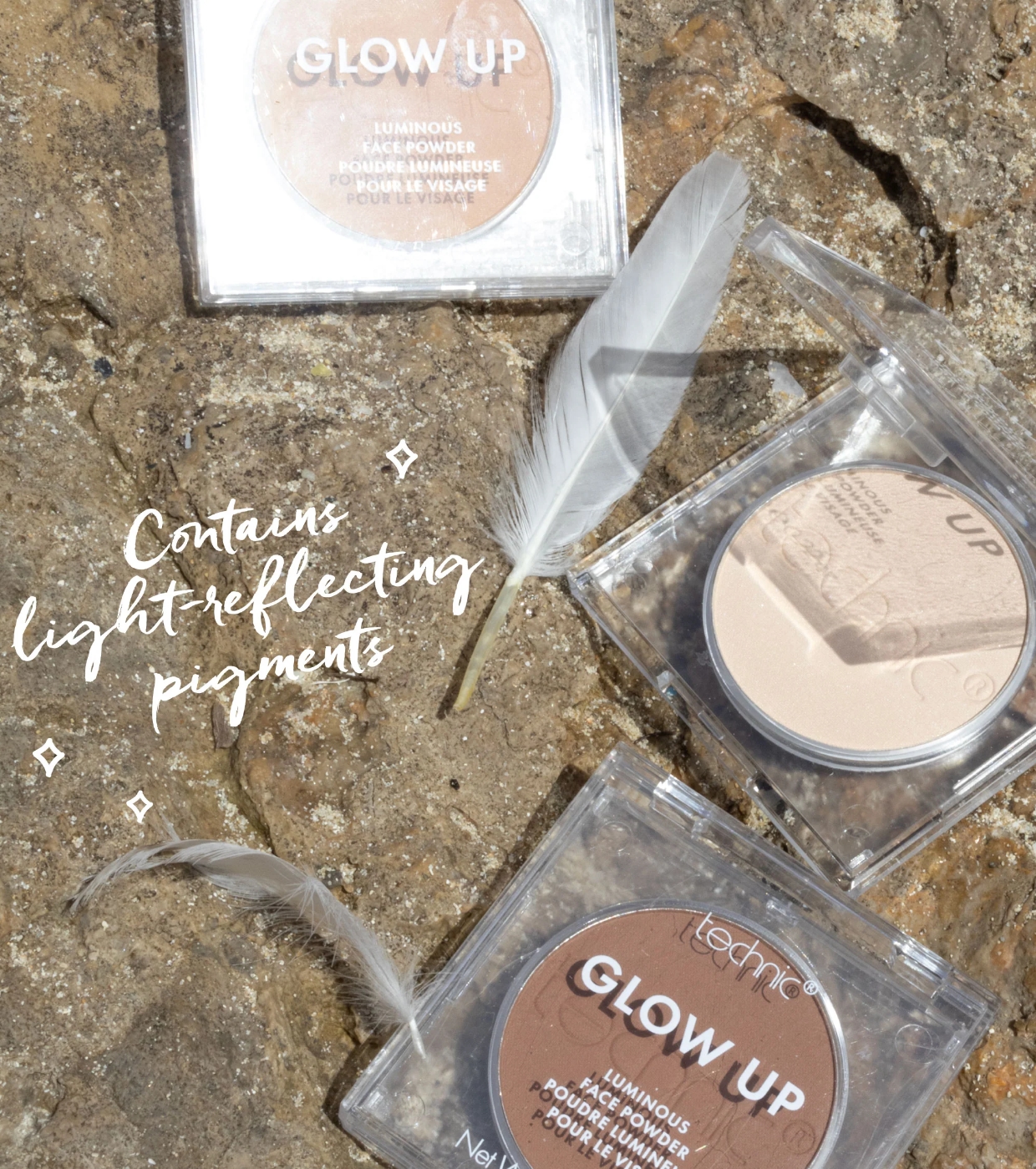 Technic Cosmetics - *Sundrenched* - Pó facial luminoso Glow Up - Light