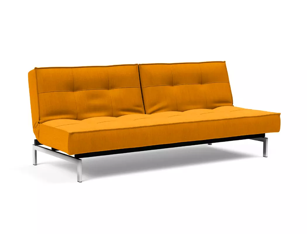 Schlafsofa Splitback Chrom