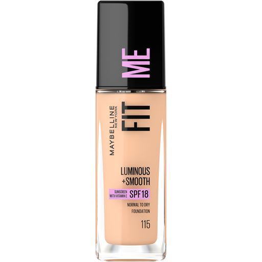 Maybelline Fit Me Luminous Smooth Foundation, 115 Ivory