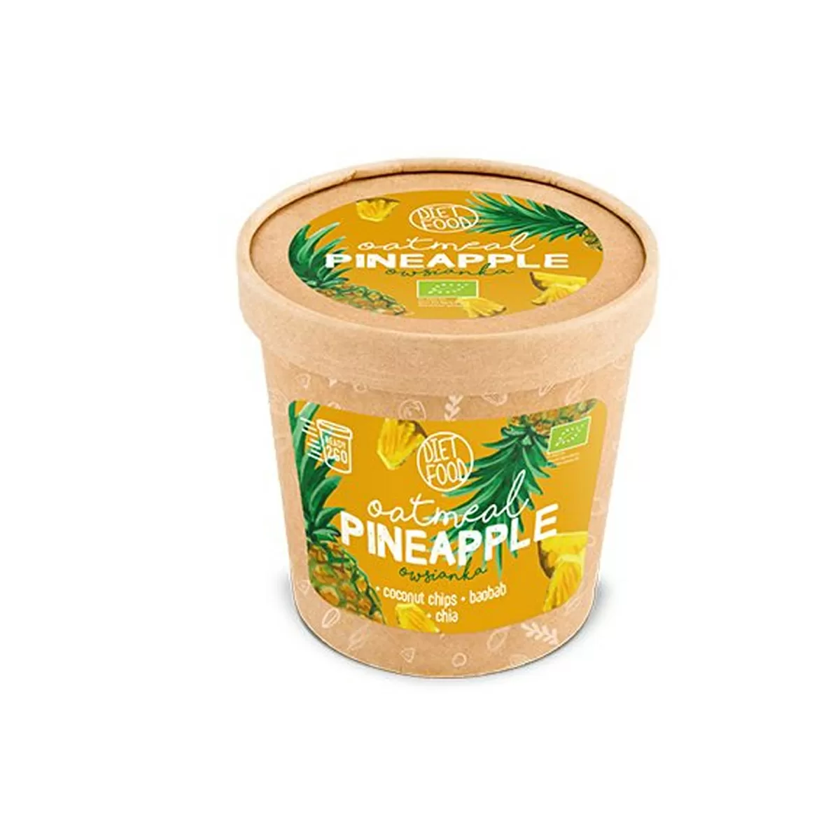 Diet Food Oatmeal Pineapple - 70 g