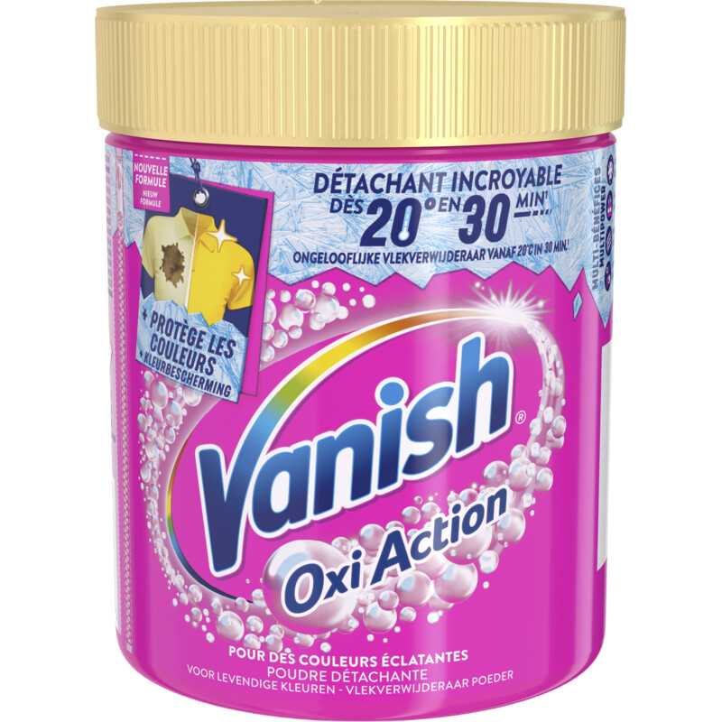 Vanish Vlekverwijderaar poeder gekleurde was