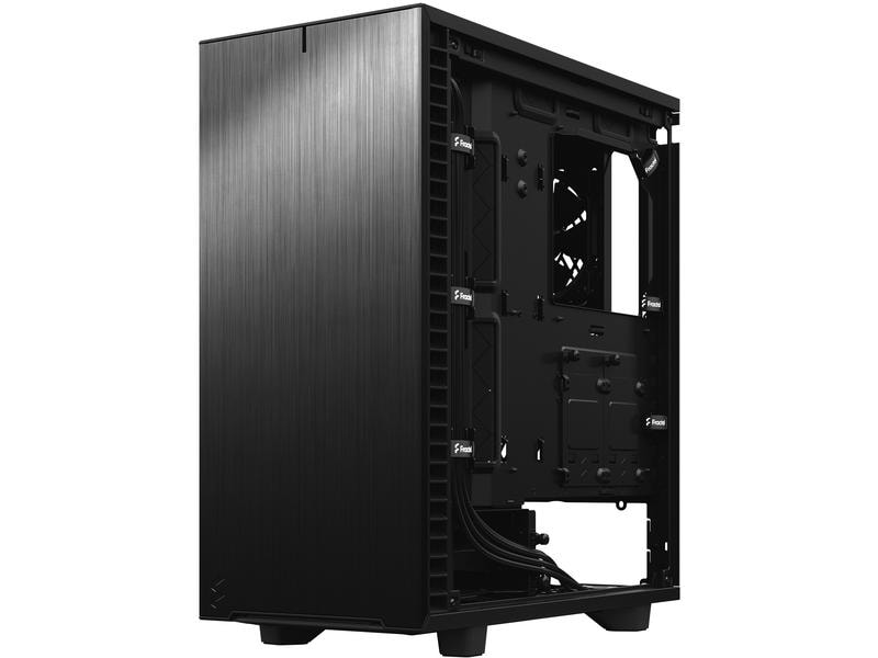 Fractal Design PC-Gehäuse Define 7 Compact Schwarz Kompaktes Mid-Tower für ATX-Motherboards
