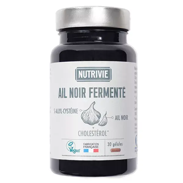 Nutrivie Alho Negro Fermentado Orgânico 30 cápsulas