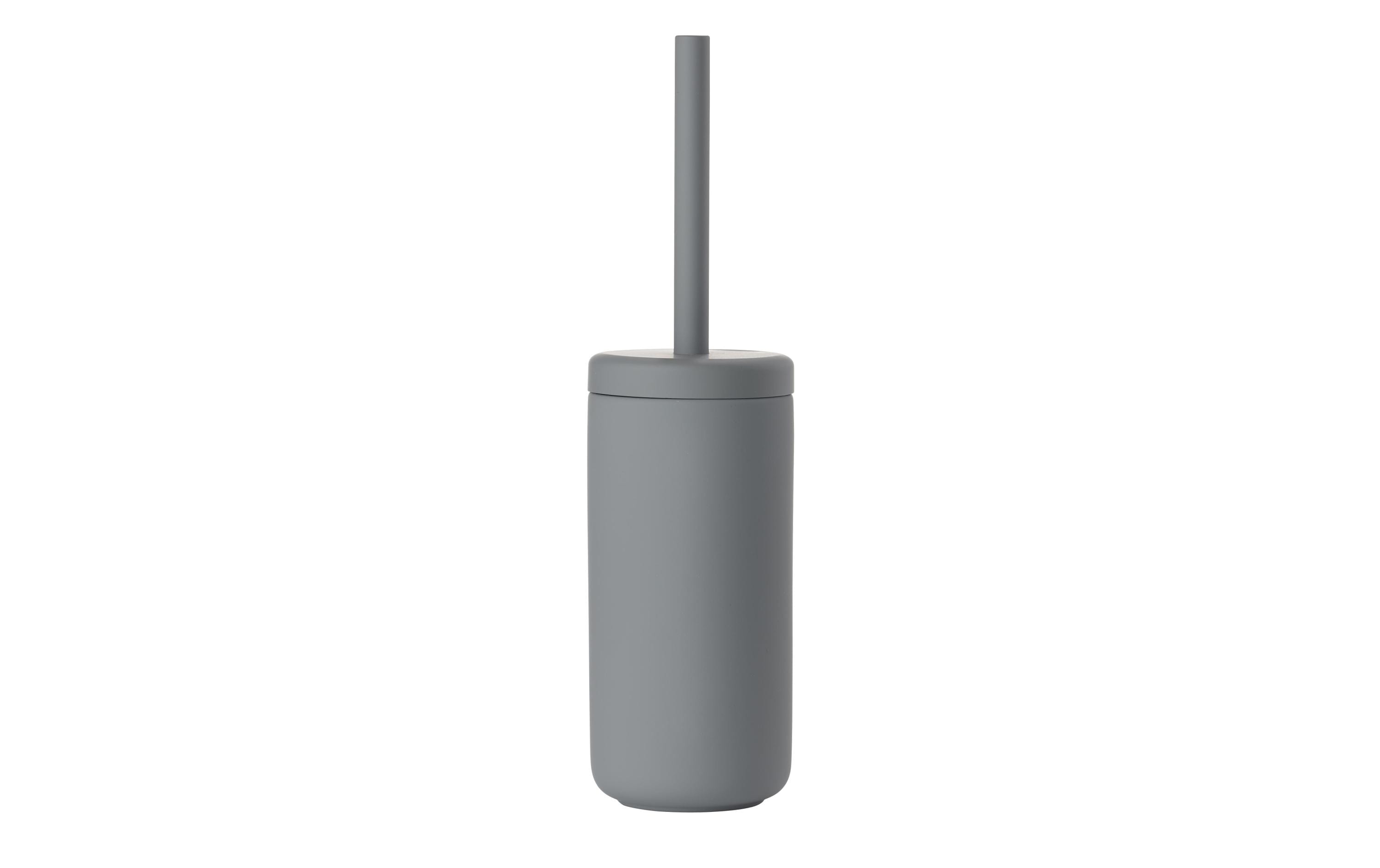 Toilettenbürste Ume Grey, SteingutToilettenbürste mit Innengefäss
