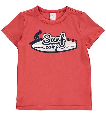 Freds World T-Shirt - Surf Camp - Preiselbeere