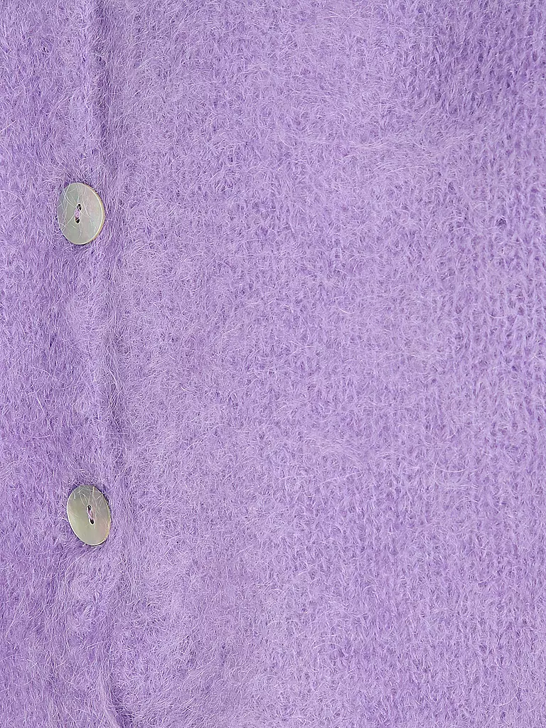 AMERICAN DREAMS Cardigan Cropped Fit CORNELIA lila