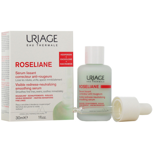Uriage Roseliane sérum anti rougeurs et ridules - Couperose, rosacée