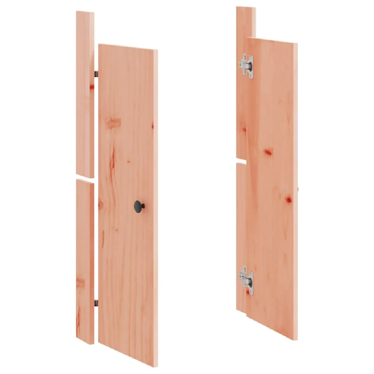 vidaXL Portes de Cuisine - Bois Douglas