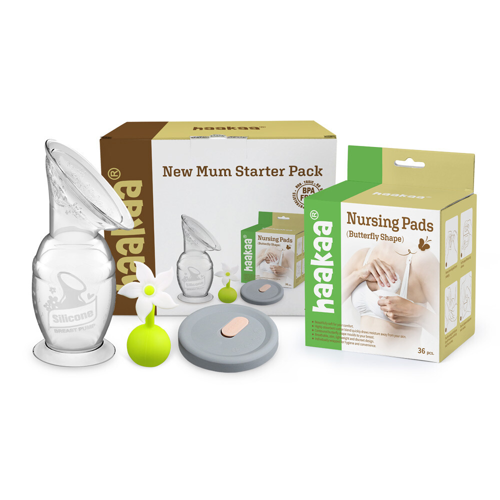 Haakaa New Mum Starterpack 4 stuks