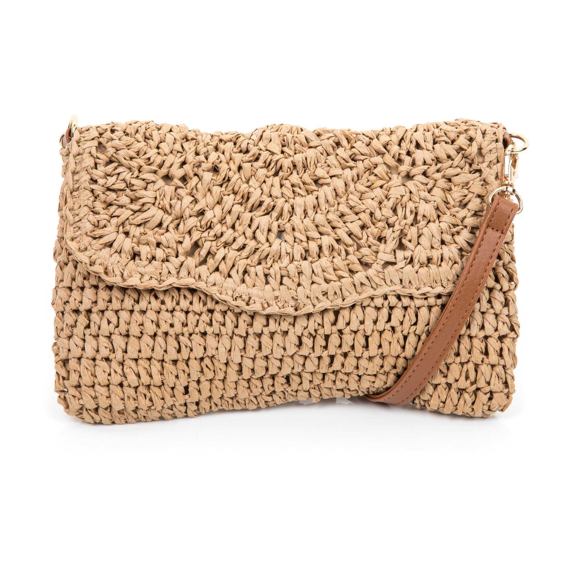 Sac bandoulière beige