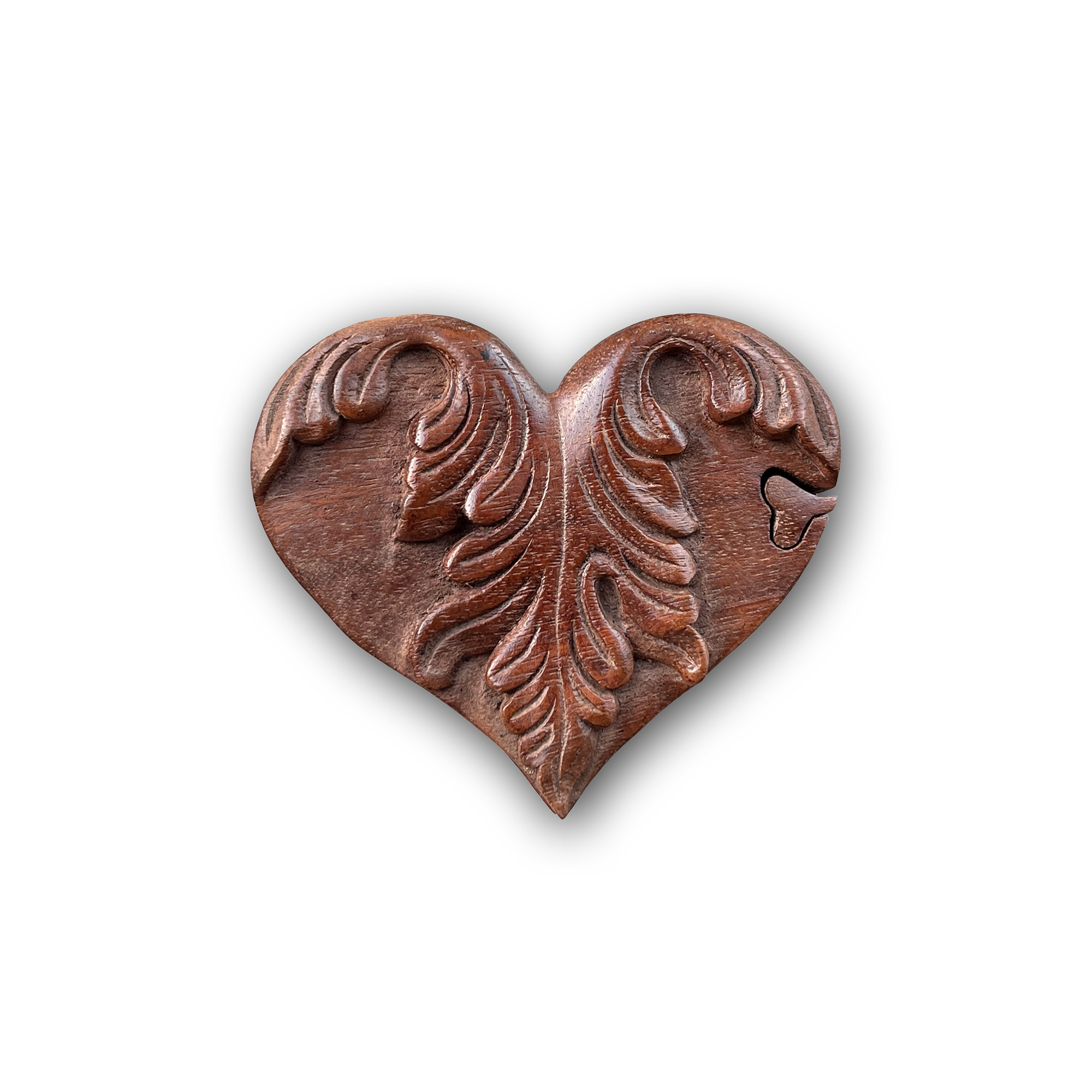 Secret Box 'Floral Heart', L 12 cm, B 9 cm, H 6 cm von fischer's lagerhaus