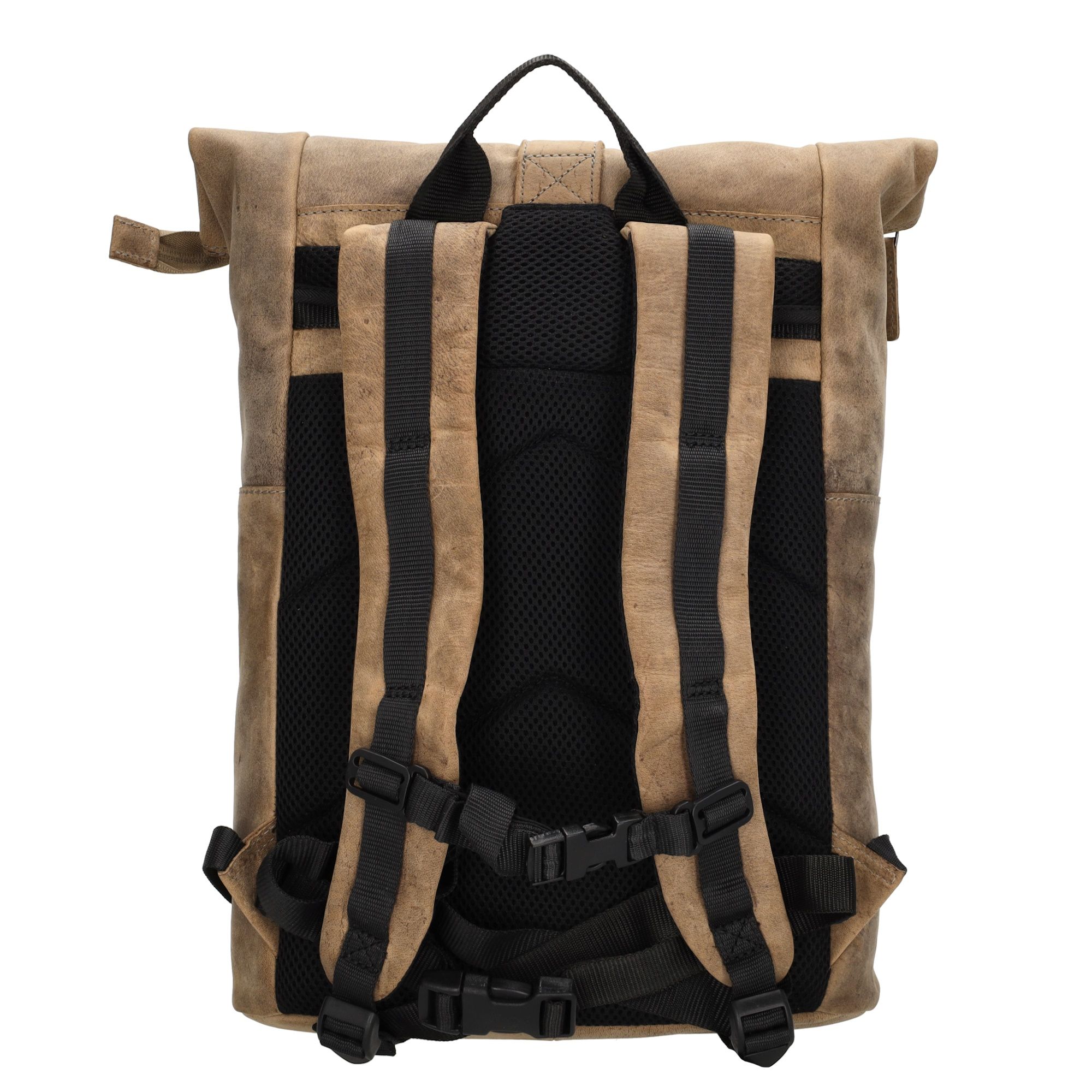 Hide & Stitches Idaho Rugzak 15,6 inch Donkerzand