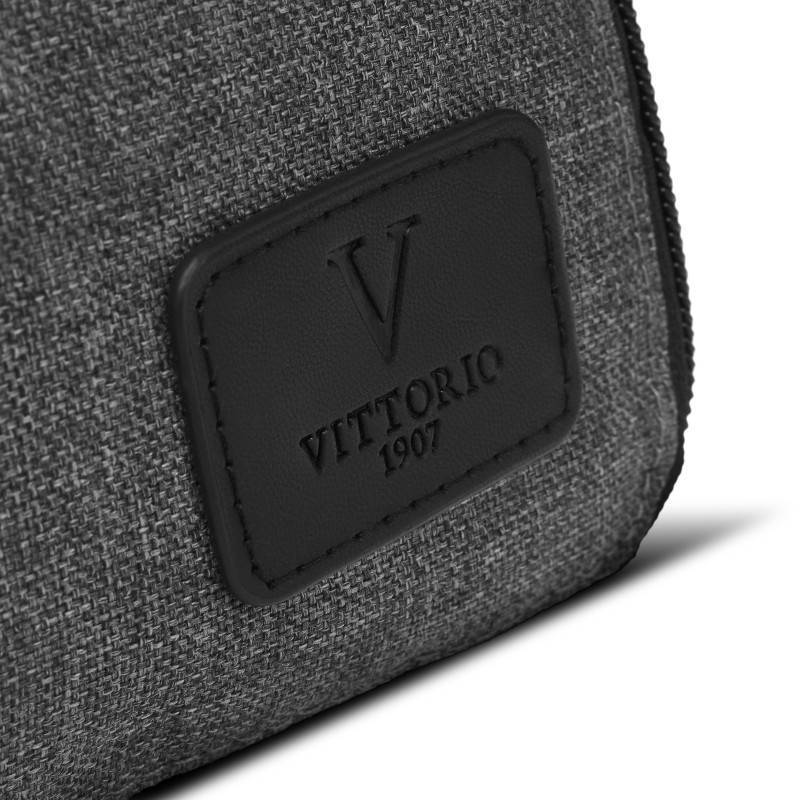 Gillian Jones Vittorio Hang Up Bag Men - Grey 11027-BA