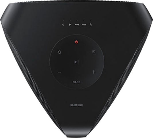 Samsung Party-Lautsprecher »MX-ST40B« 2.0 (Bluetooth Bass- und Lautstärkeregelung | Beleuchtungseffekte | DJ-Funktionen | Equalizer | Karaoke-fähig | MULTIPAIR | Wireless Party Connect 160 W)