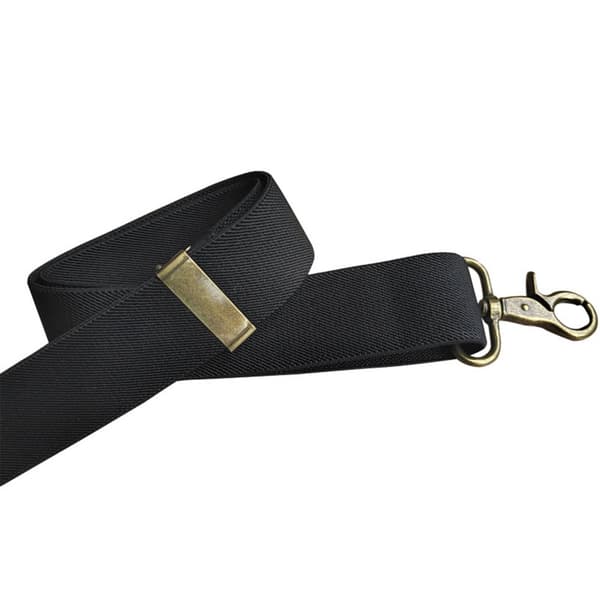 INF 4 Clips X Shape Justerbar Elastisk Suspender