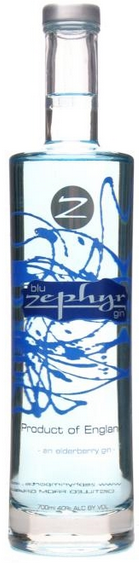 Blu Zephyr Elderberry Gin 70 cl