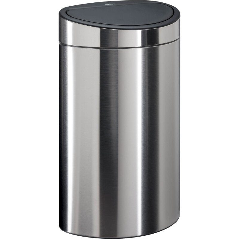 Poubelle 40 litres Brabantia Touch Bin, ovale