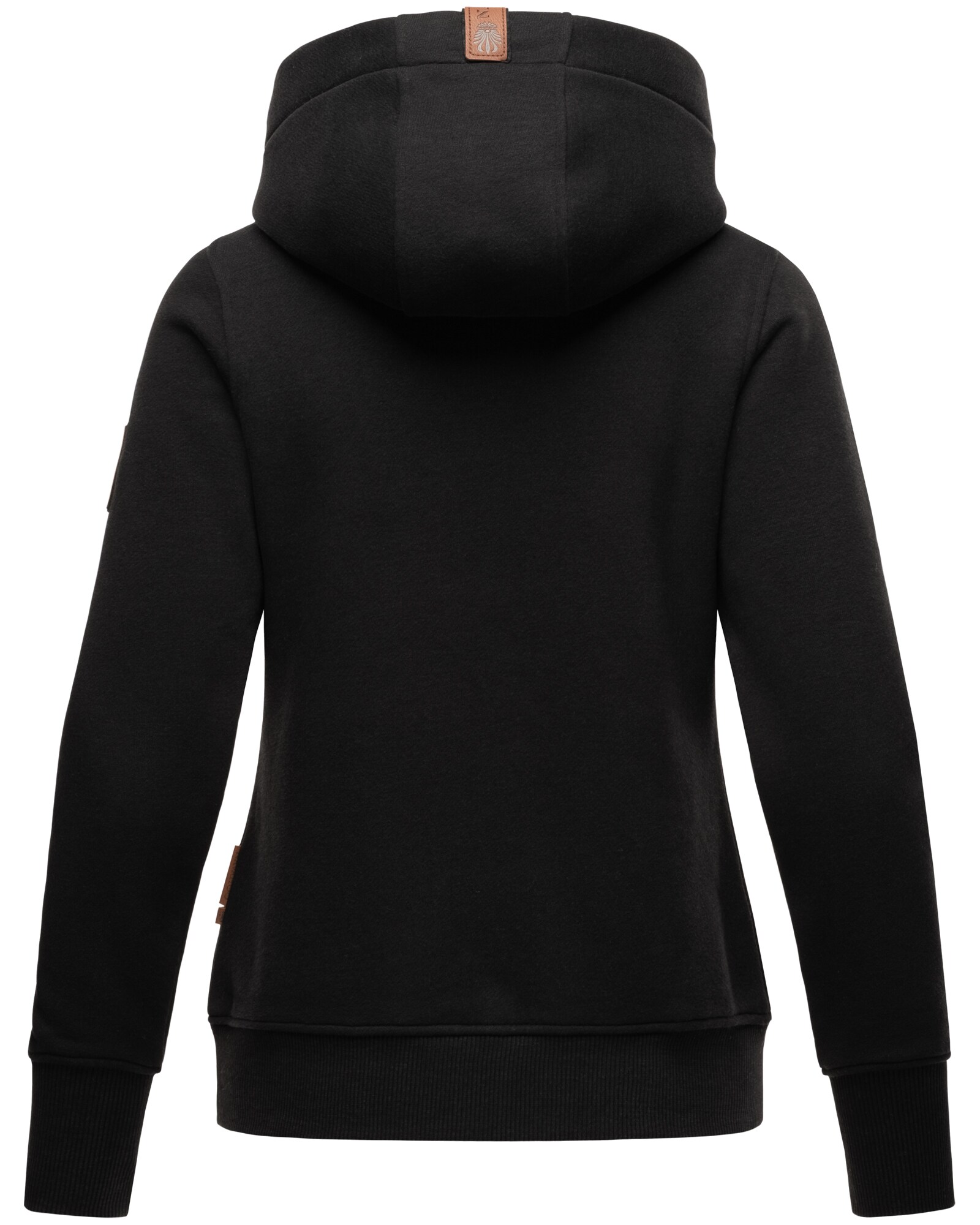 NAVAHOO Damen Kapuzensweatshirt Hoodie mit Kapuze & Breiten Tunnelzugkordeln Damlaa