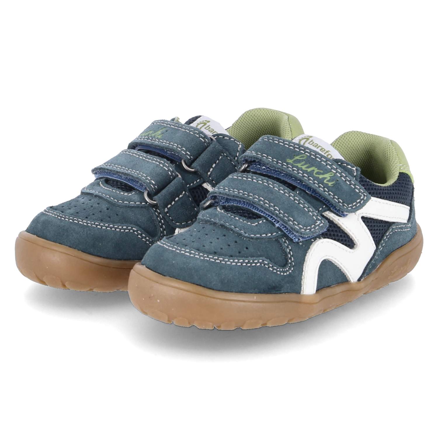 Lurchi Klettschuhe JAMIN - jeans-green