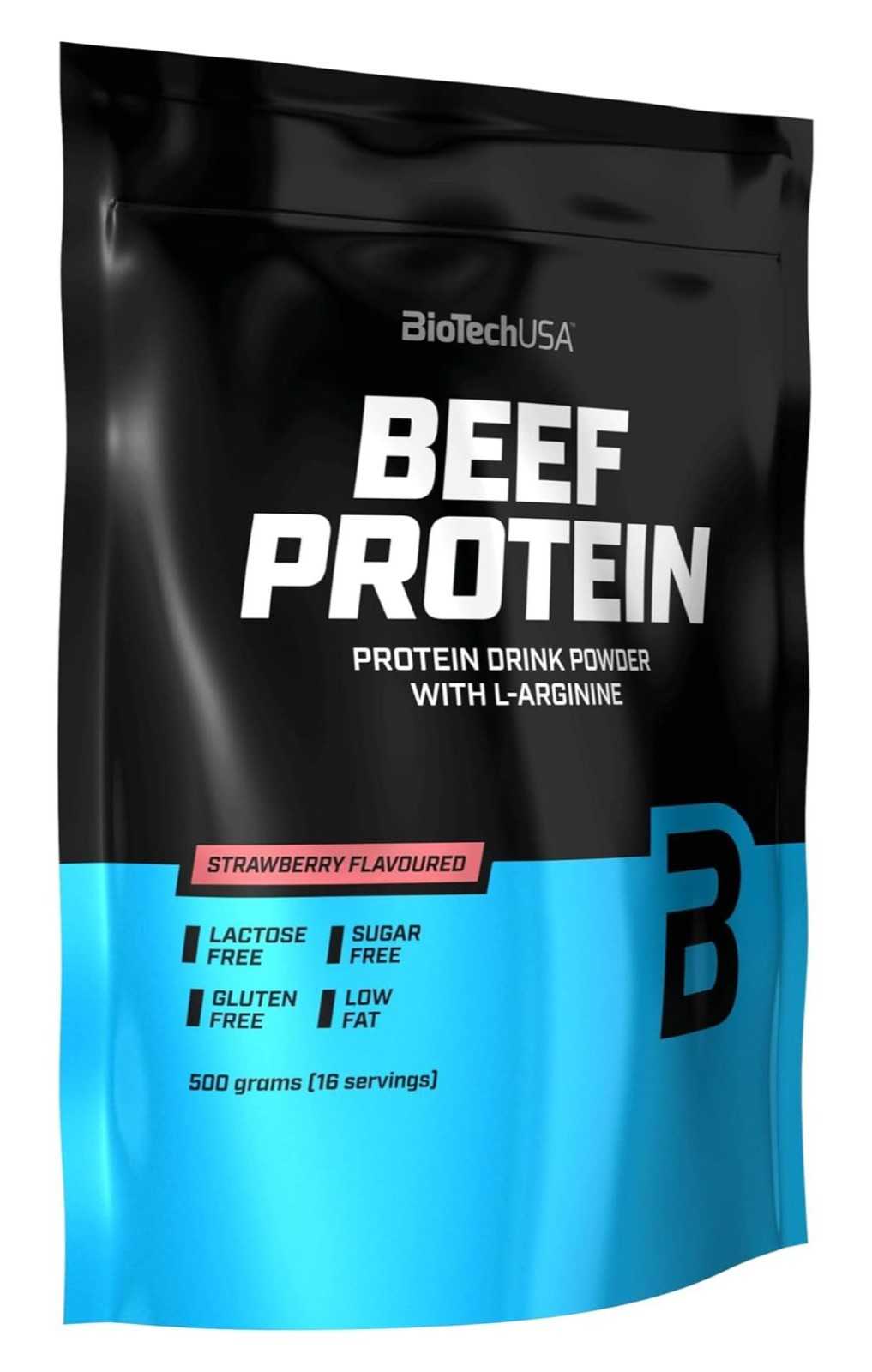 Proteína de carne bovina Biotech USA 500g