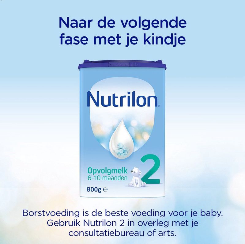 Nutrilon - Melkpoeder - Zuigelingenvoeding - Inhoud 800GR