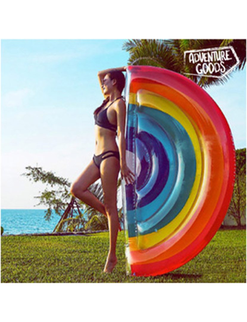 Rainbow Inflatable Mattress