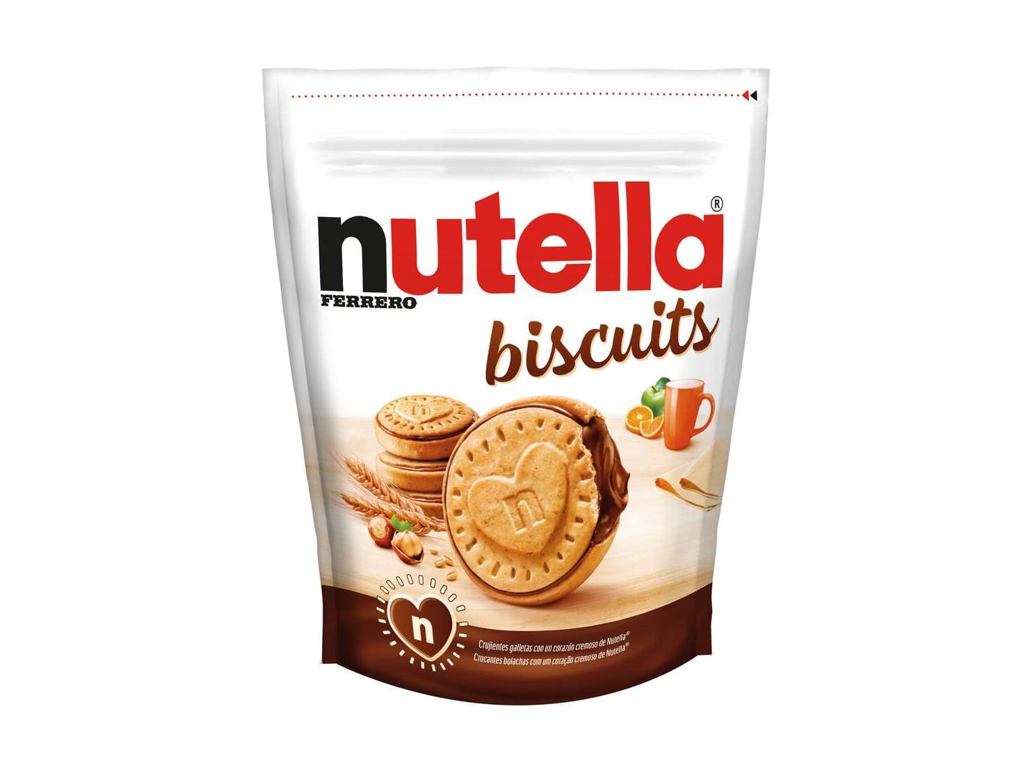 BOLACHA NUTELLA BISCUITS 193 G