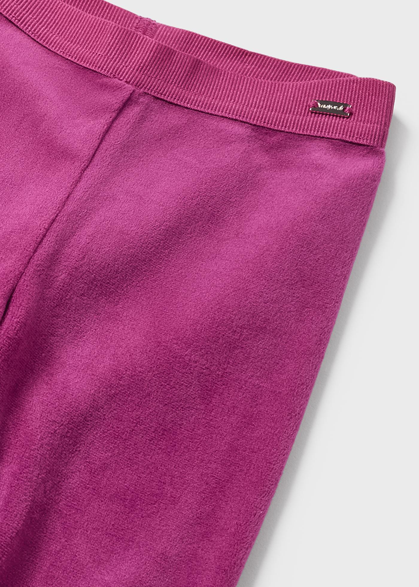 Leggings de veludo para bebê