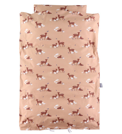 Nørgaard Madsens Bettwäsche - Junior - Rosa m. Bambi